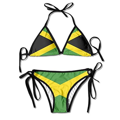 buy jamaica women s sexy bikini set swimsuit bathing suit halterneck triangle swimwear online at