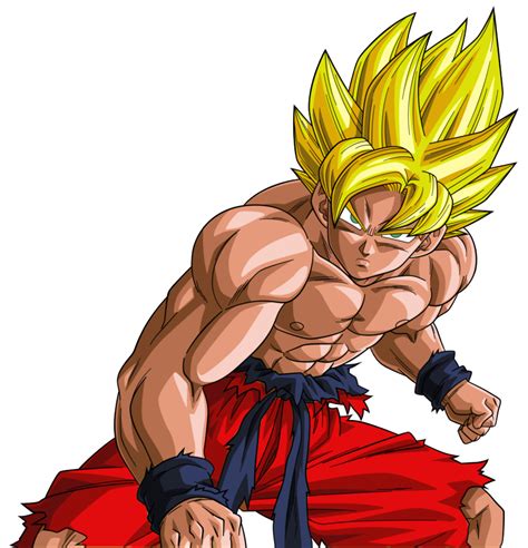 Super Saiyan Goku Mejorado By Enriquear On Deviantart