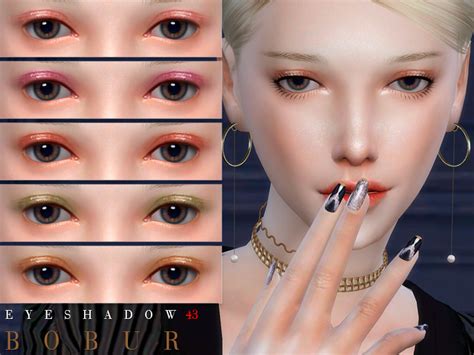 Bobur Eyeshadow 43 Created For The Sims 4 Emily Cc Finds