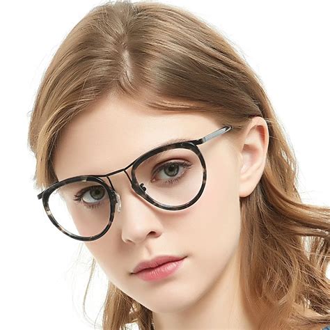 2017 hot anti radiation goggles plain glass spectacles fashion women men eyewear nerd clear lens
