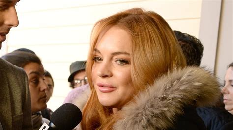 Did Someone Steal Lindsay Lohan S Fur Coat Vanity Fair