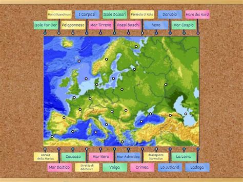 Europa Mapa Fizyczna Diagrama Etiquetado Porn Sex Picture
