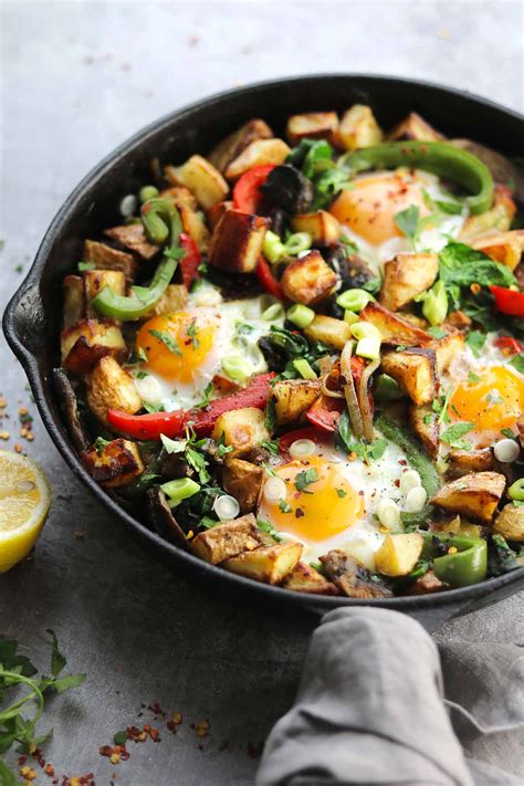 Loaded Veggie Breakfast Skillet The Last Food Blog