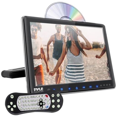 Pyle 800 X 480 Dvd Player Black In The Dvd Players Department At