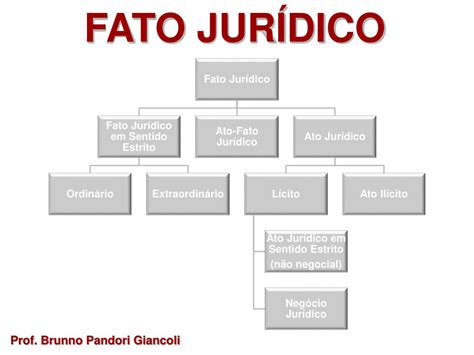 Ato Jurídico Em Sentido Estrito