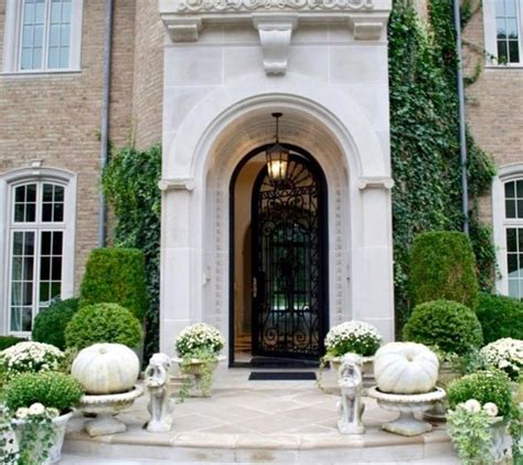 The Enchanted Home Enchanted Home Front Entrance Decor French Exterior