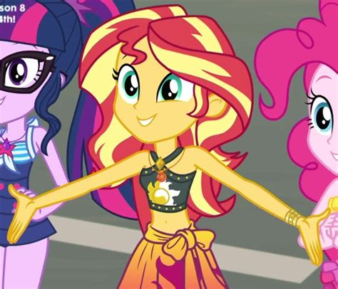 The original illustrations were all traditional mixed media. #1675479 - belly button, clothes, cropped, equestria girls ...