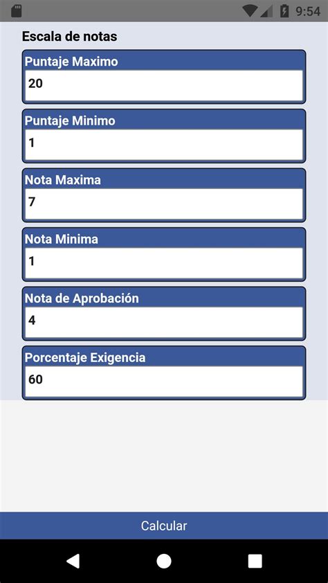 Simple Escala De Notas Apk For Android Download