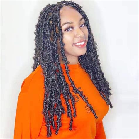 Buy Butterfly Locs Crochet Hair 18 Inch Pre Looped Butterfly Locs Hair