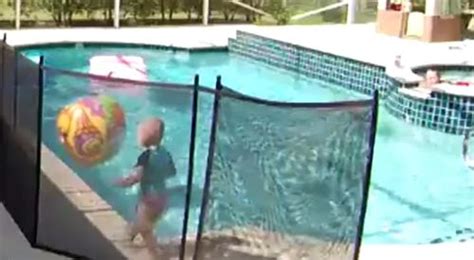 Dad Leaps Over Fence And Dives Into Pool To Save Life Of Drowning Son