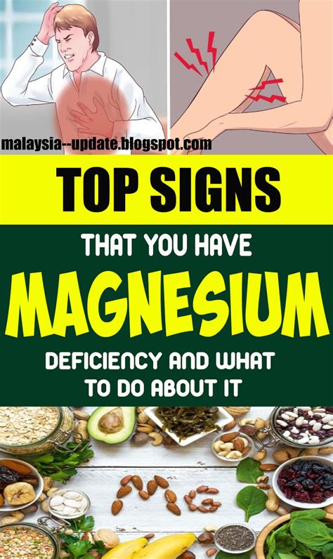 top signs that you have magnesium deficiency and what to do about it health hacks diy