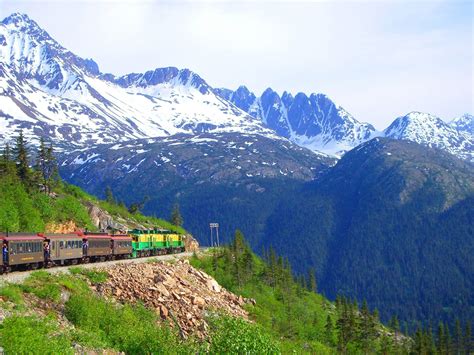Skagway Alaska Day Tour White Pass Railroad Summit Train Trip
