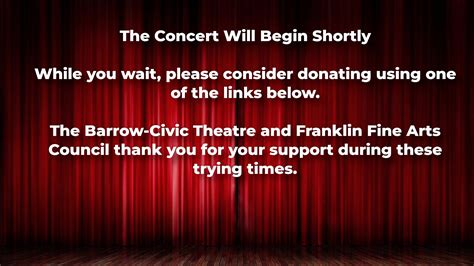 Musicians Unite Concert Donations Can Be Made Anytime Or During The