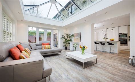 Having like a living room feel with a rug covering that space. Orangery extension to old home (With images) | Orangery ...