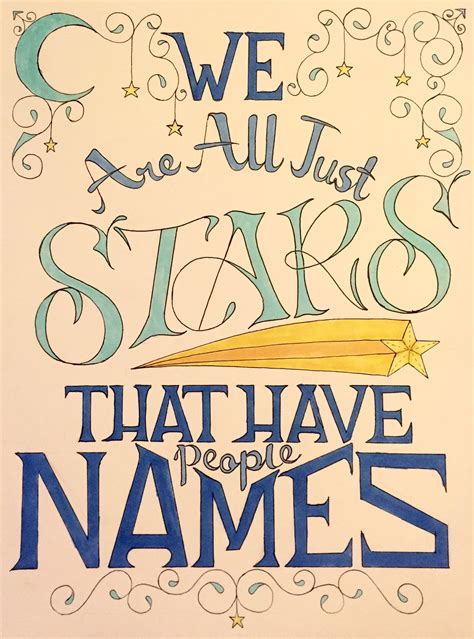 93 Percent Stardust By Nikita Gill Hand Lettering By Maddy Bemus Hand