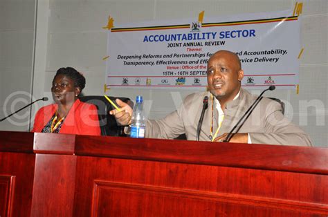 Donors Fault Government On Accountability New Vision Official