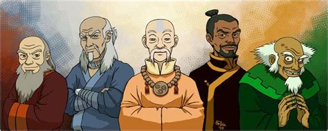 All The Older Weirder And Amazing Characters In Atla Avatar Aang