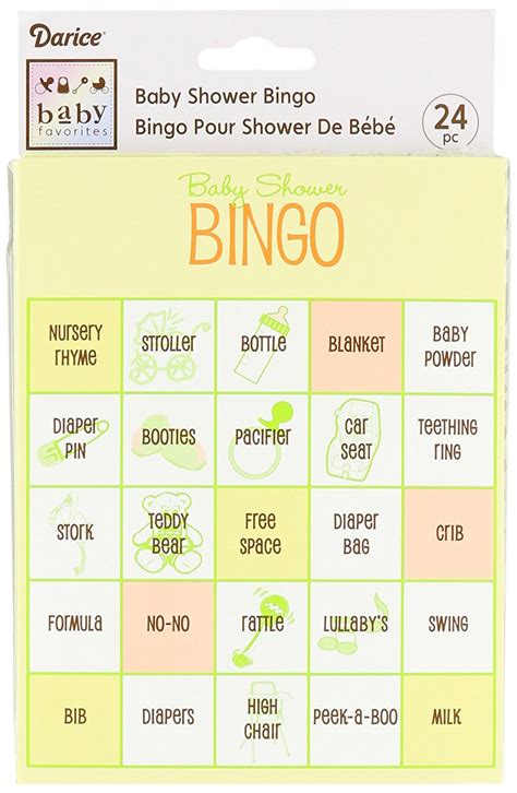 We did not find results for: Baby Shower Bingo Game, 24-Piece, Use these gender-neutral yellow and green cards to play the ...