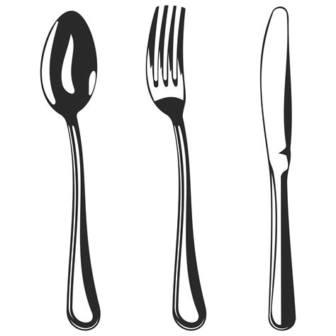 Vector For Free Use Spoon Fork And Knife