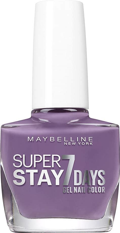 maybelline new york gel effect nail polish superstay 7 days unnude collection with pastel tone