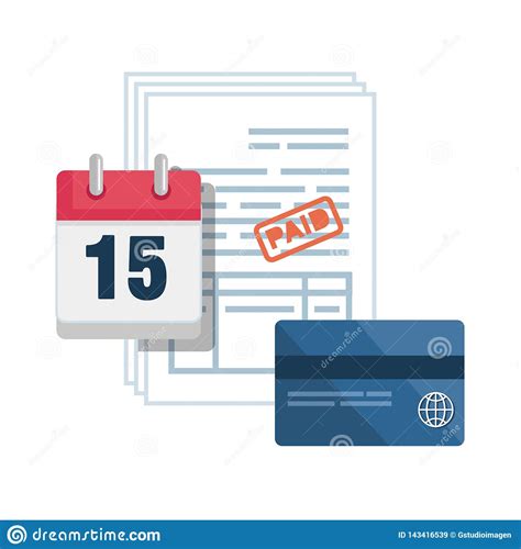 The card holder may also revoke this consent at any time in. Tax Documents With Calendar And Credit Card Stock Vector ...
