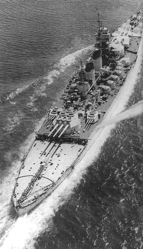 The Japanese Battleship Hiei Following Her Modernization Into A Fast