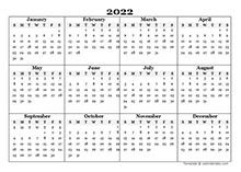 This calendar is just so cute don't you. Free 2022 Yearly Calendar Templates - CalendarLabs
