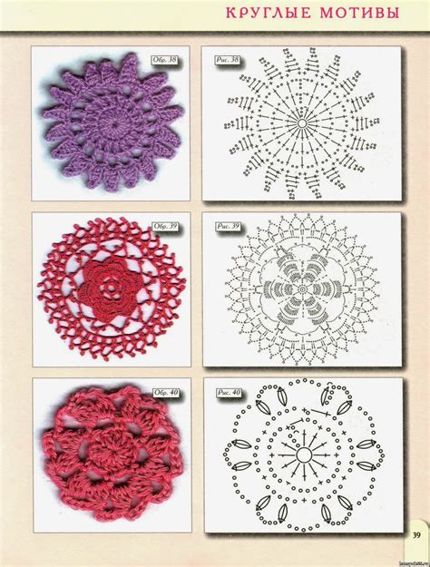 Con lo stesso semplice disegno, è possibile realizzare dei fiori e creare dei piccoli bouquet all'uncinetto. lo spazio di lilla: Fiori all'uncinetto, schemi gratuiti /Free crochet flowers patterns