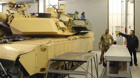 Military And Commercial Technology Picture Of Newest M Abrams Tank Variant With Previously