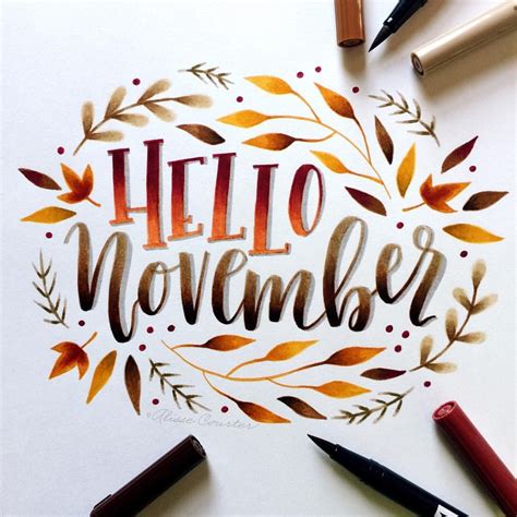 Hello November I Cant Believe How Quickly This Year Is Going By😳🍂