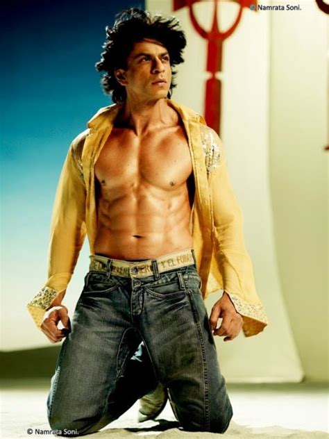 Hot Body Shirtless Indian Bollywood Model And Actor Shahrukh Khan