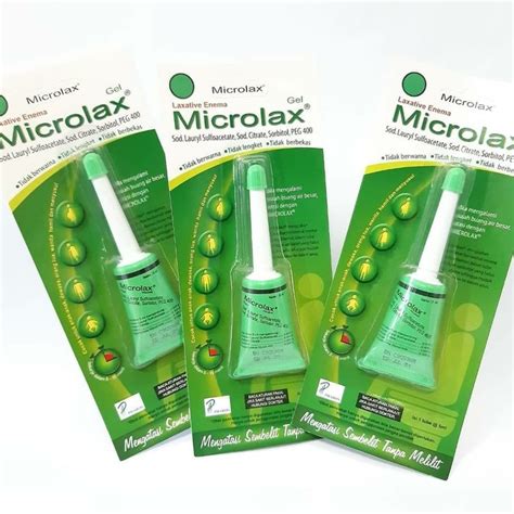 Jual Obat Sembelit Microlax Gel Mikrolax Tube Laxative Enema Shopee Indonesia