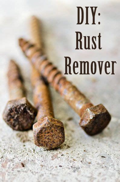 Thus, you have to find ways to get rid of the rust for. Remove rust easily! www.qualivity.com | Rust removers, How ...