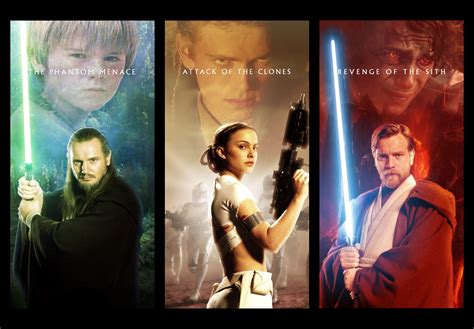 Geek 4 Star Wars Prequel Trilogy Posters I Made