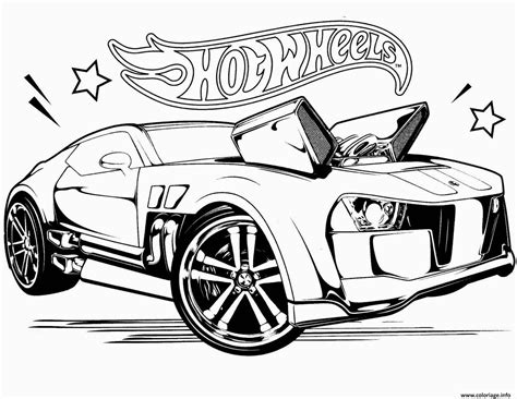 Voiture Coloriage Hot Wheels / Hot Wheels Coffret De 10 Vehicules