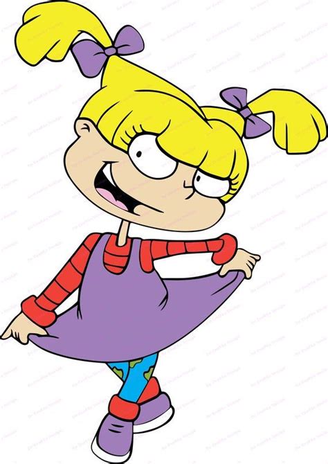 Angelica Pickles Rugrats Svg 4 Svg Dxf Cricut Silhouette Etsy