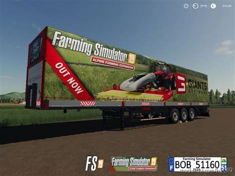 Trailer Dlc Apline By Bob51160 Mod For Farming Simulator 19 At Modshost