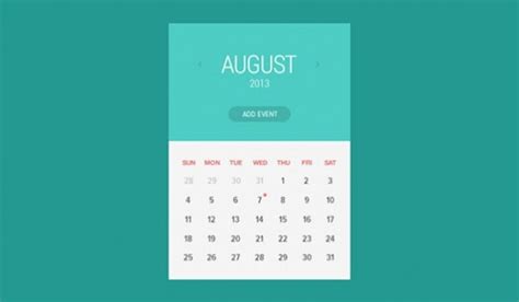 Free Psd Calendar Designs Creatives Wall