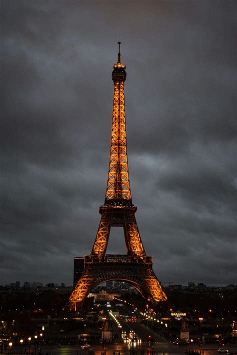 Photo Of Eiffel Tower Under Cloudy Sky · Free Stock Photo