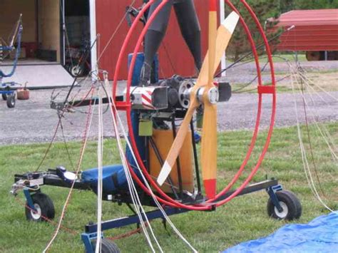 Original Twin Engine Paraplane Powered Parachute Man 4 87 As Nice Of