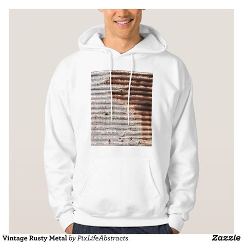 Vintage Rusty Metal Hoodie Stylish Comfortable And Warm Hooded Sweatshirts By Talented Fashion