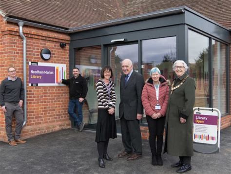 A New Bigger Better Library For Needham Market Library Suffolk