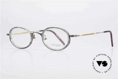 Glasses Matsuda 10402 Oval Vintage Eyeglass Frame