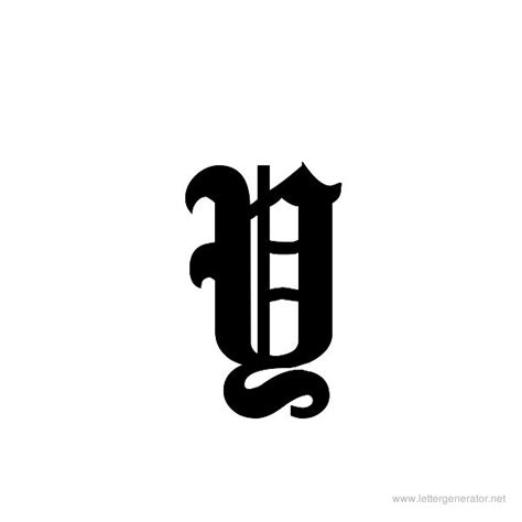 Old English Alphabet Gallery  Free Printable Alphabets  LETTER GENERATOR NET
