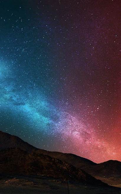 Kindle Fire Wallpapers Night Desert Starry Galaxy