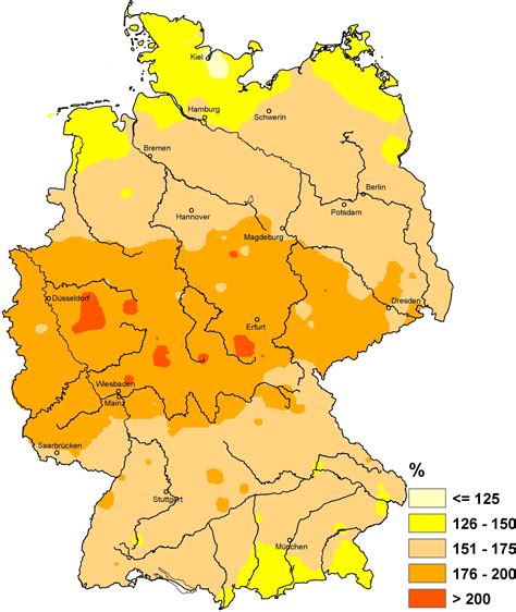 Die übersichtskarte zeigt die aktuellen warnungen in deutschland. Sonnenstunden Deutschland Karte