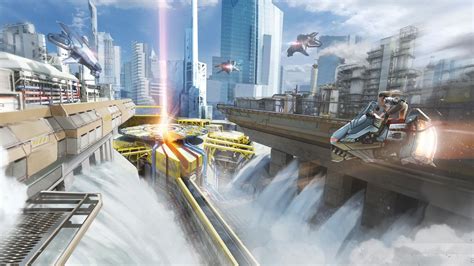 Futuristic City Wallpapers Top Free Futuristic City Backgrounds