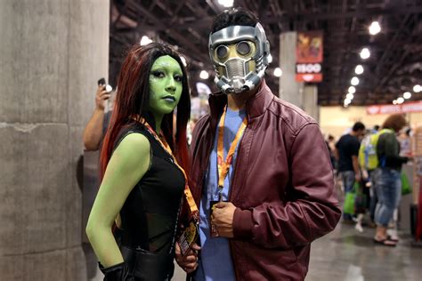 gamora and star lord cosplayers a photo on flickriver