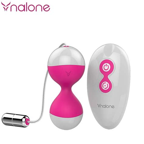 Nalone Kegel Exercise Vaginal Tight Training Ball Wireless Remote Control Vibrator Jump Eggs And