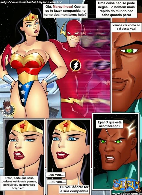 Se liga justiça parte 1 The Hentai Comics